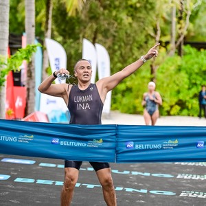Race photo from Belitung Multisport Festival