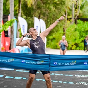 Race photo from Belitung Multisport Festival