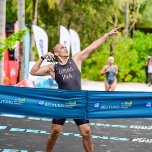 Race photo from Belitung Multisport Festival