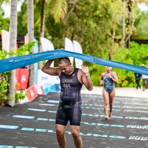 Race photo from Belitung Multisport Festival