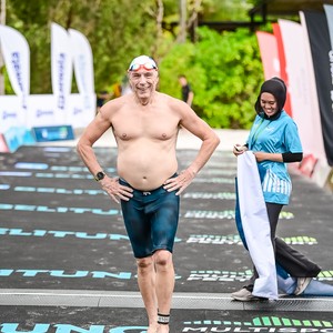 Race photo from Belitung Multisport Festival