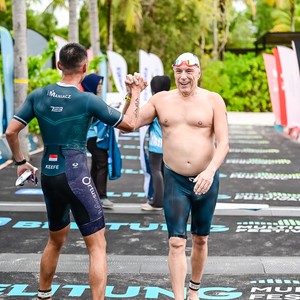 Race photo from Belitung Multisport Festival