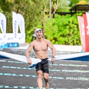 Race photo from Belitung Multisport Festival