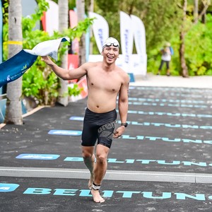 Race photo from Belitung Multisport Festival