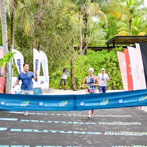 Race photo from Belitung Multisport Festival