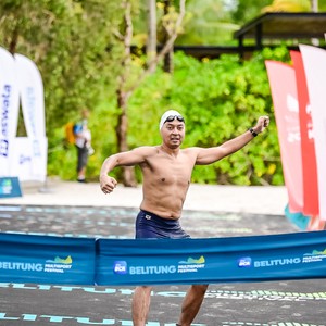 Race photo from Belitung Multisport Festival
