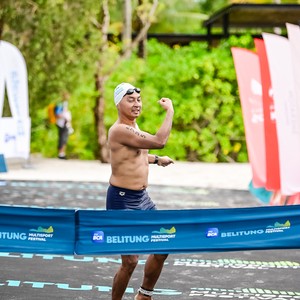 Race photo from Belitung Multisport Festival