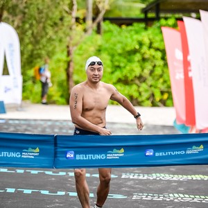 Race photo from Belitung Multisport Festival