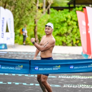 Race photo from Belitung Multisport Festival