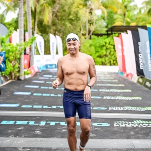 Race photo from Belitung Multisport Festival