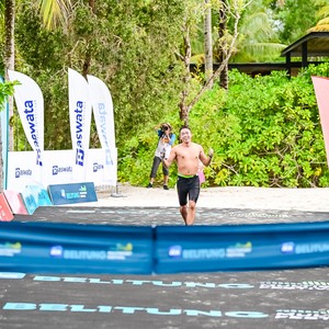 Race photo from Belitung Multisport Festival