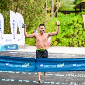 Race photo from Belitung Multisport Festival