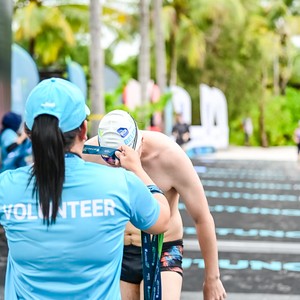 Race photo from Belitung Multisport Festival