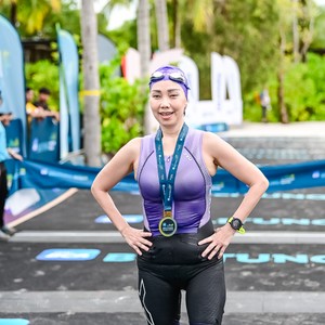Race photo from Belitung Multisport Festival