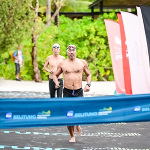 Race photo from Belitung Multisport Festival