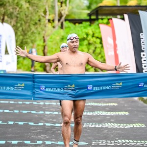 Race photo from Belitung Multisport Festival