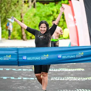 Race photo from Belitung Multisport Festival