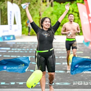 Race photo from Belitung Multisport Festival