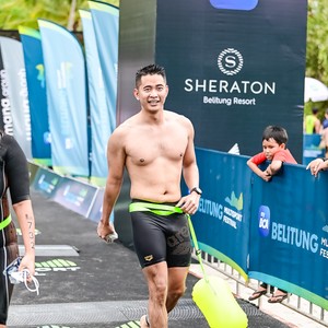 Race photo from Belitung Multisport Festival