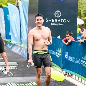 Race photo from Belitung Multisport Festival