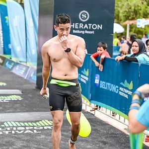 Race photo from Belitung Multisport Festival
