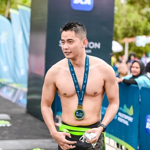 Race photo from Belitung Multisport Festival