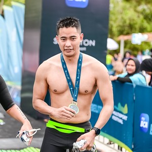 Race photo from Belitung Multisport Festival