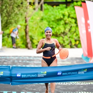 Race photo from Belitung Multisport Festival