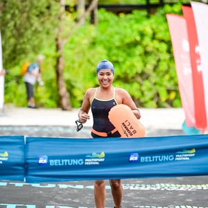 Race photo from Belitung Multisport Festival