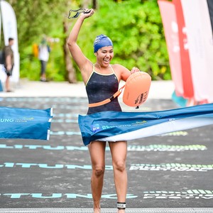 Race photo from Belitung Multisport Festival
