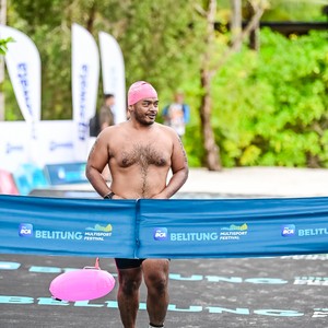 Race photo from Belitung Multisport Festival
