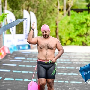 Race photo from Belitung Multisport Festival