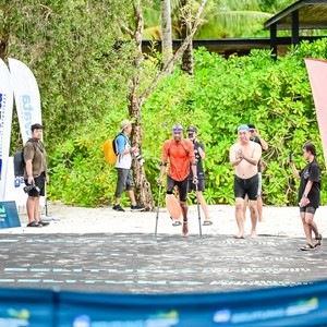 Race photo from Belitung Multisport Festival