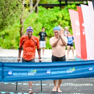 Race photo from Belitung Multisport Festival