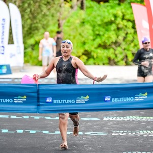 Race photo from Belitung Multisport Festival