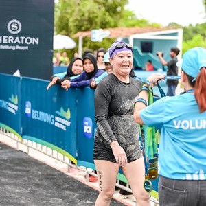 Race photo from Belitung Multisport Festival