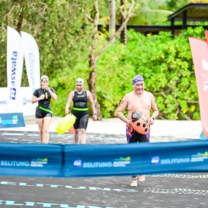 Race photo from Belitung Multisport Festival