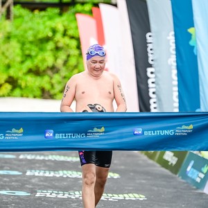 Race photo from Belitung Multisport Festival
