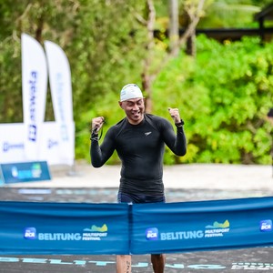 Race photo from Belitung Multisport Festival