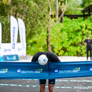 Race photo from Belitung Multisport Festival