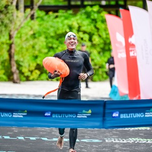 Race photo from Belitung Multisport Festival