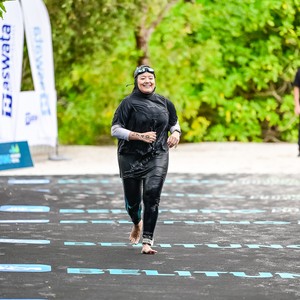 Race photo from Belitung Multisport Festival