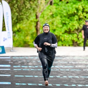 Race photo from Belitung Multisport Festival