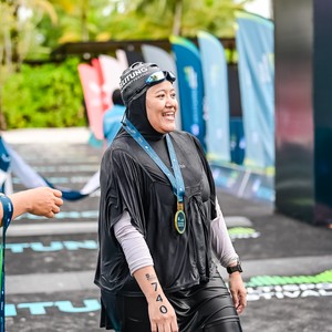 Race photo from Belitung Multisport Festival