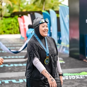 Race photo from Belitung Multisport Festival