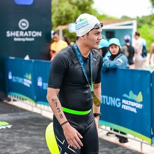 Race photo from Belitung Multisport Festival