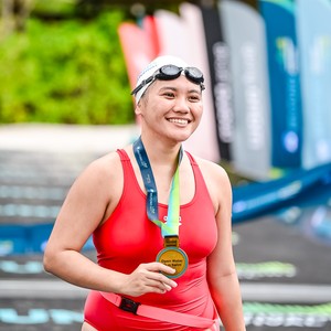 Race photo from Belitung Multisport Festival