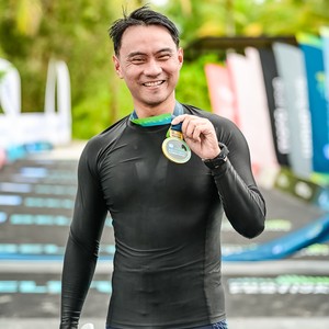 Race photo from Belitung Multisport Festival