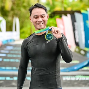 Race photo from Belitung Multisport Festival
