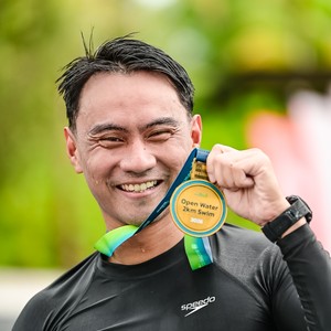 Race photo from Belitung Multisport Festival